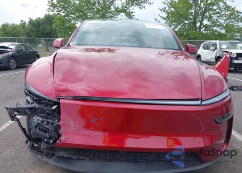 2026 Tesla Model Y Long Range Dual Motor All-Wheel Drive/Long Range Launch Series from USA, damaged, VIN 7SAYGDEE2TF334260